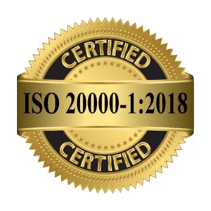 Image of certified ISO 20000-1:2018 Certificate