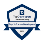 Badge received from top developers as an top software developers